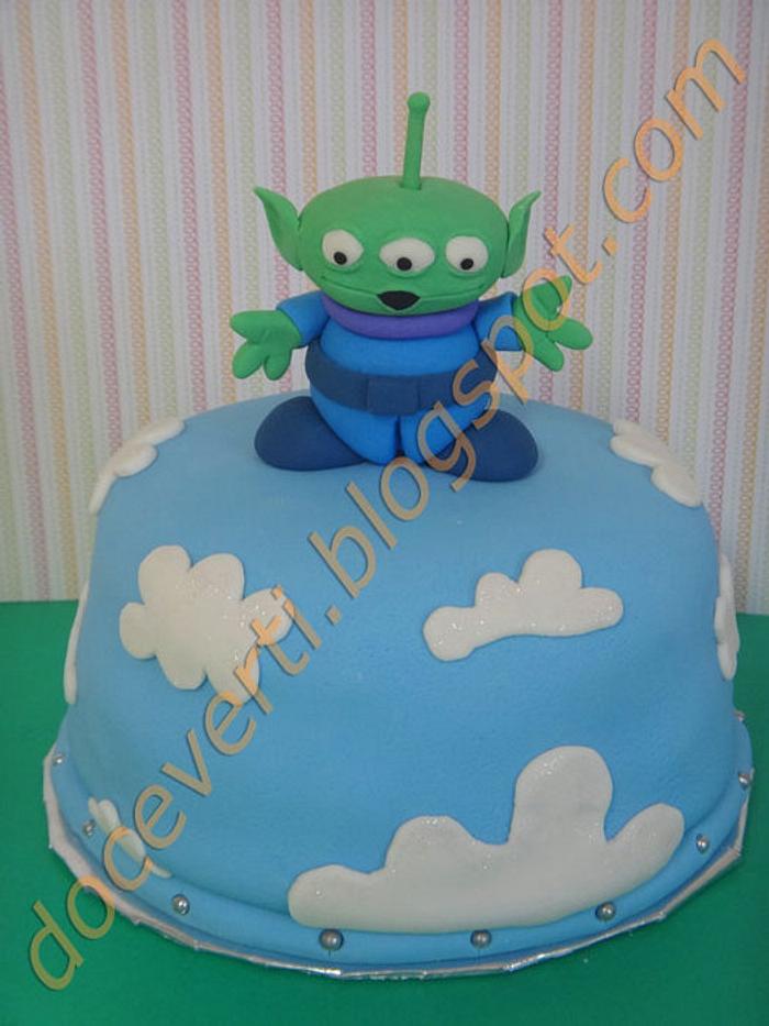 Toy Story Alien Cake