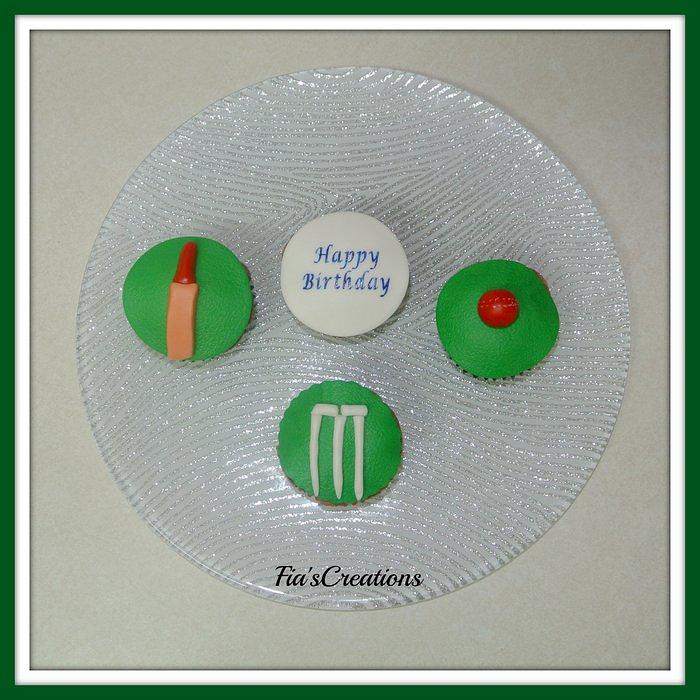 Cricket Cupcakes