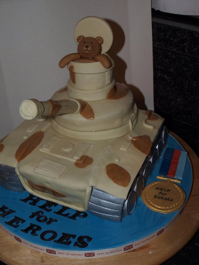 Help for Heroes Cake
