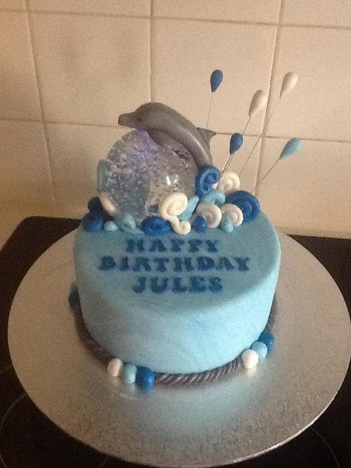 Jules Dolphin cake