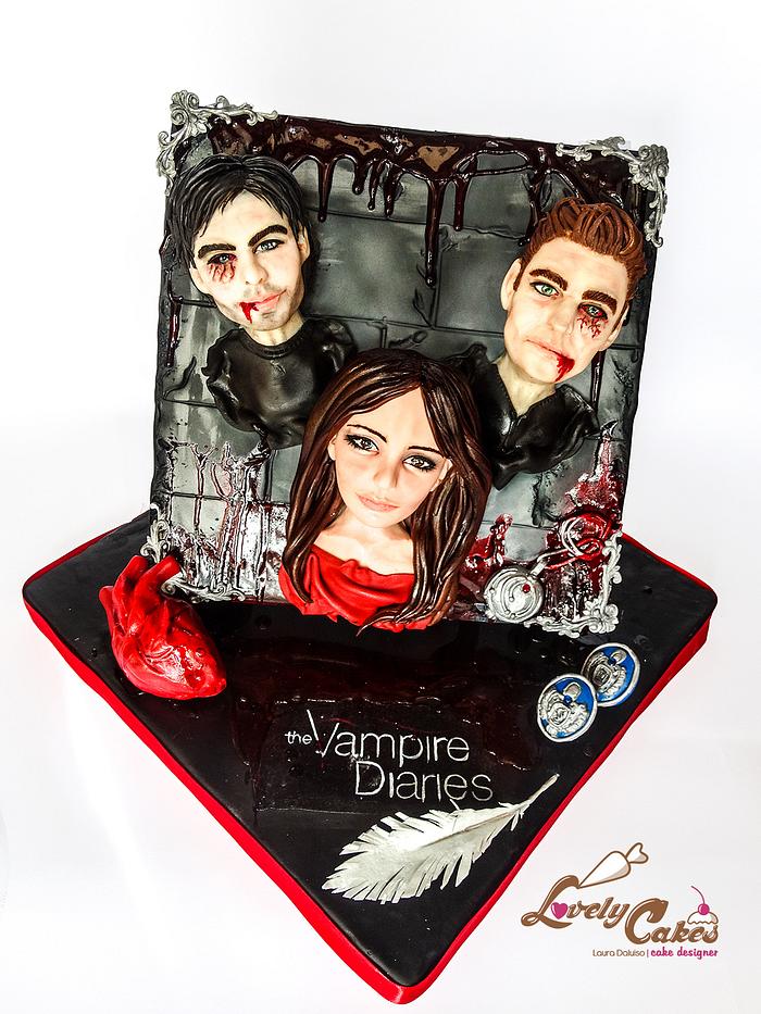Cakeflix collaboration "The Vampire Diaries"