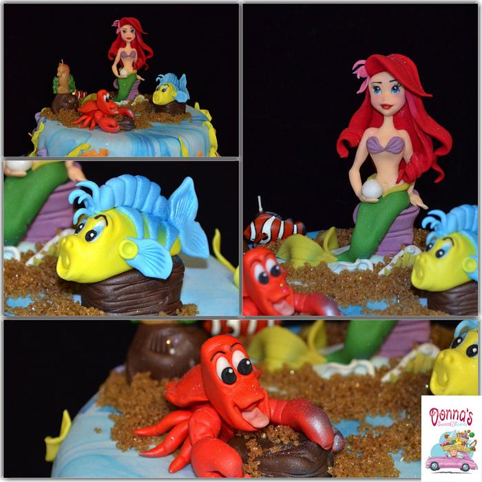 The Mermaid Princess............ by Donna's Sweets & Events Athens Greece