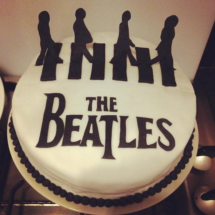 Abbey road cake