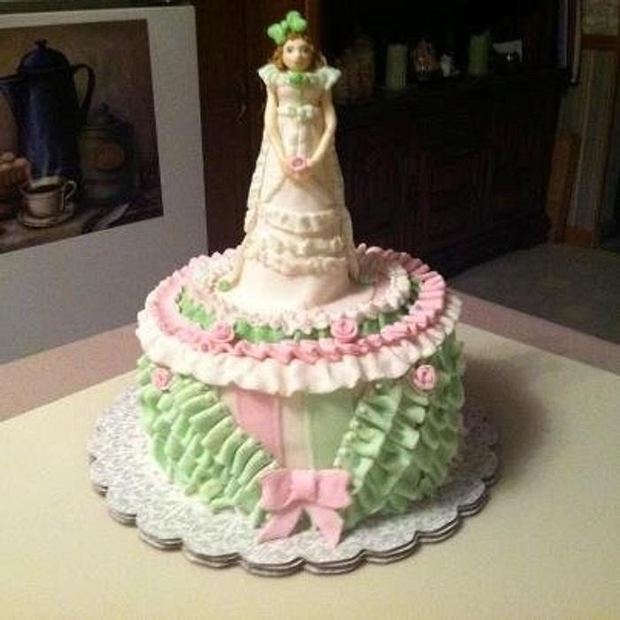 Victorian Lady Cake