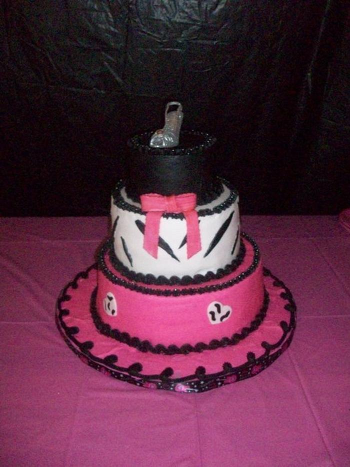 my daughters 5th b0day cake