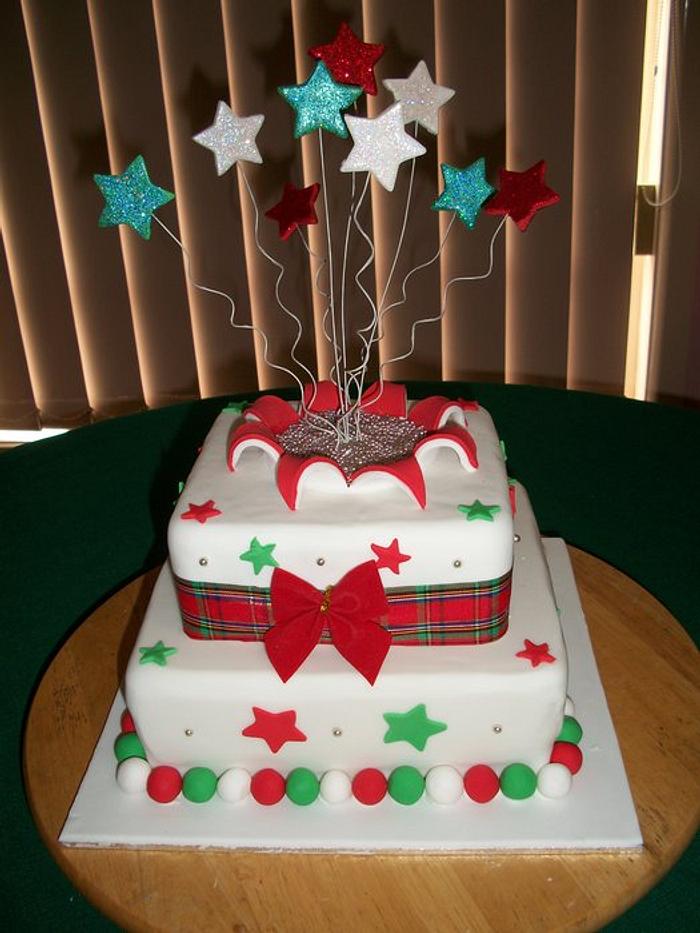 Christmas Centre Piece Cake