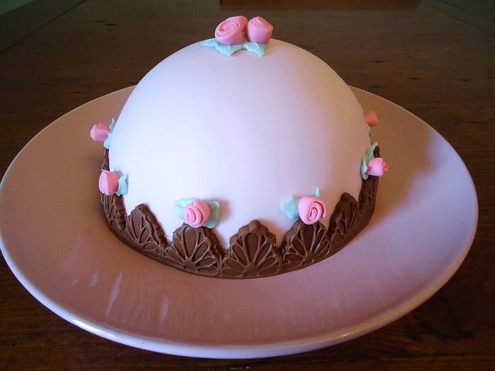 Pink Dome Cake