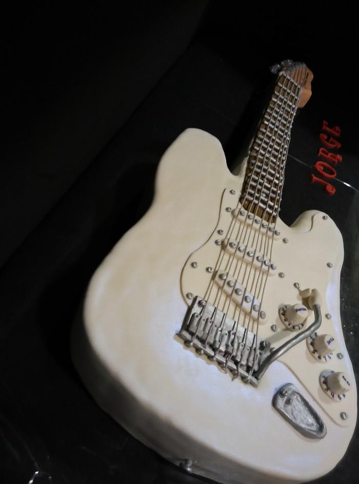 Cake Fender Stratocaster