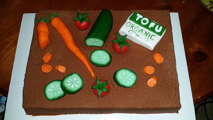 Birthday Cake For a Vegetarian