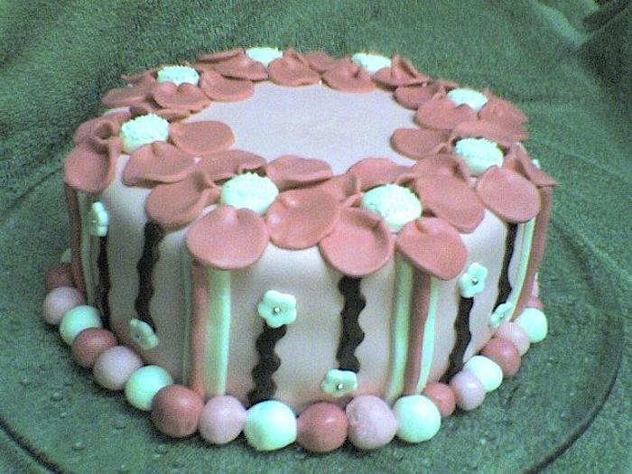 Britts flower cake