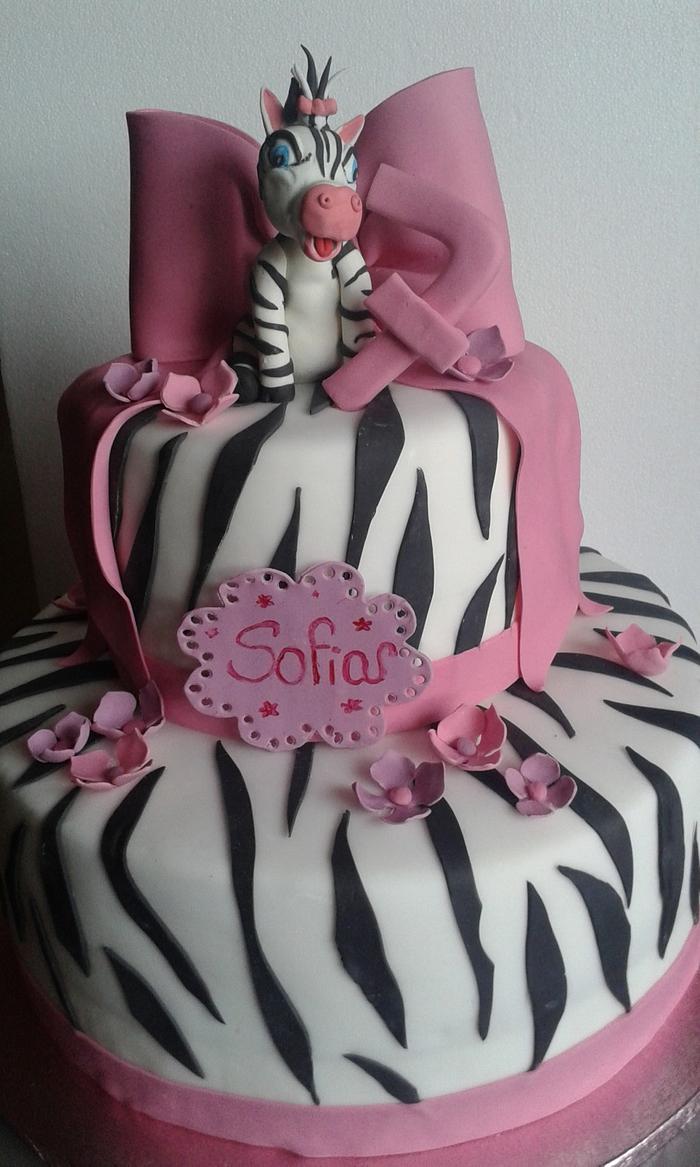 zebra's cake