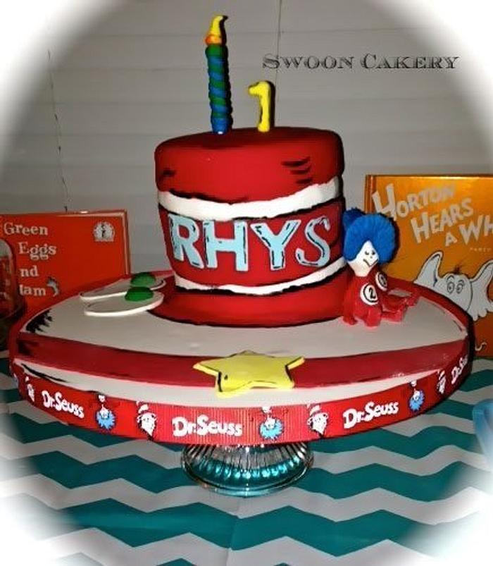 Dr Suess Inspired Cake