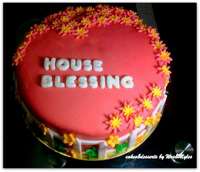 House Blessing cake