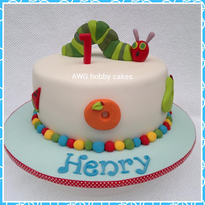 Hungry little caterpillar for Henry