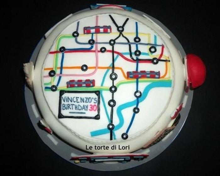 Cake London Underground