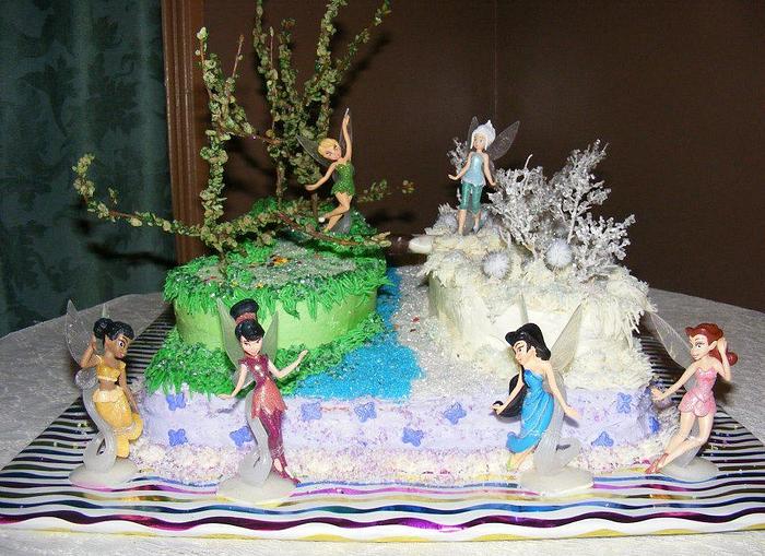 Tinkerbell Secret of the wings cake