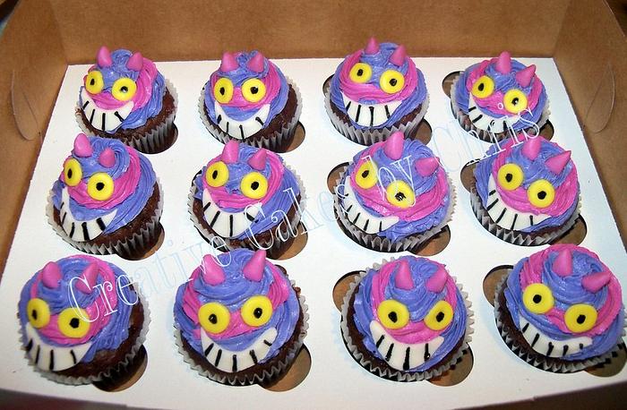Cheshire Cat Cupcakes