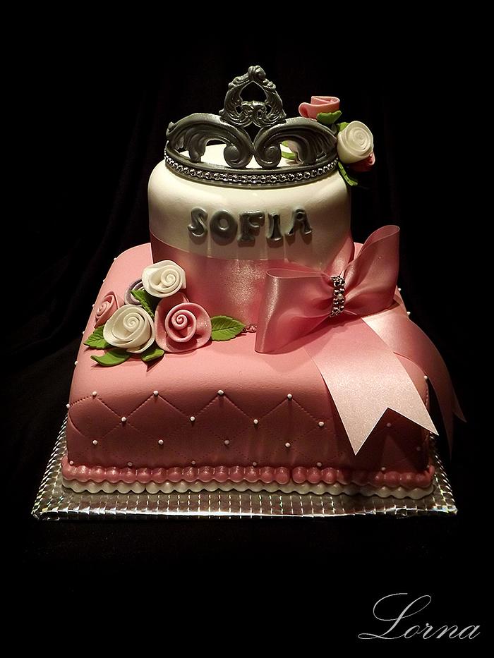 Cake for a little princess..