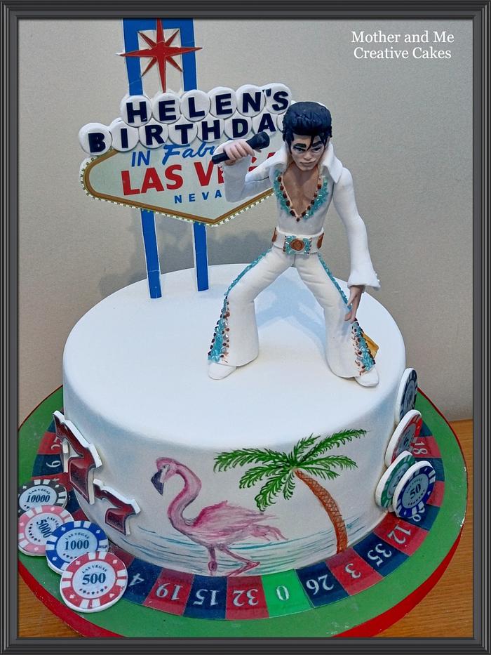 Elvis,  Vegas cake
