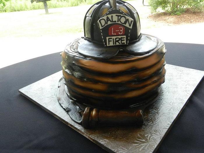 Fireman's Grooms Cake