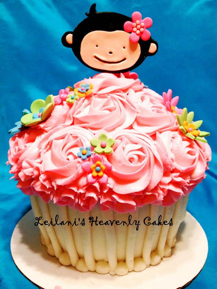 Monkey Smash Cupcake