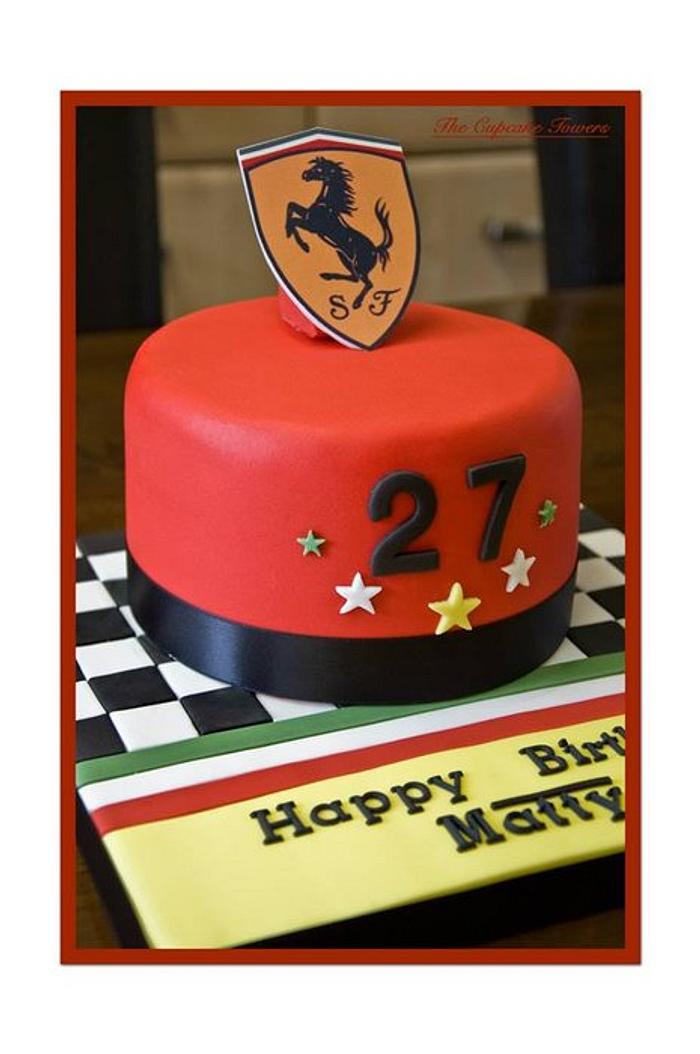 Ferrari Cake!