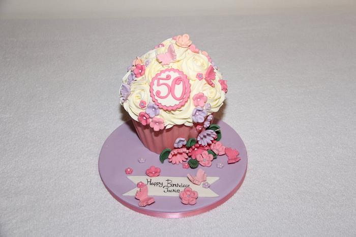 50th Giant Cupcake