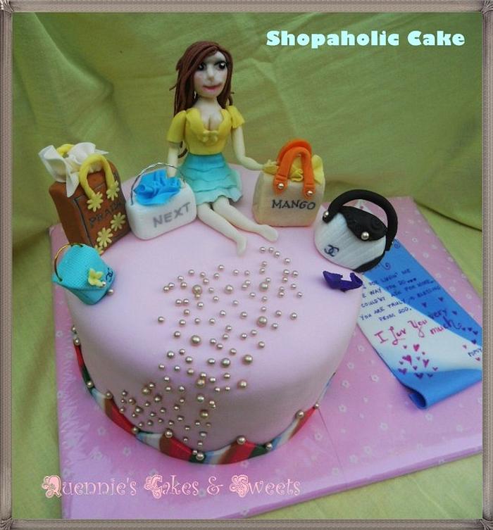 Shopaholic Cake