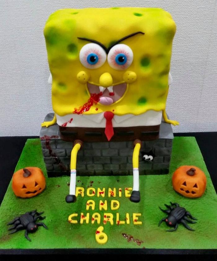 Zombie spongebob