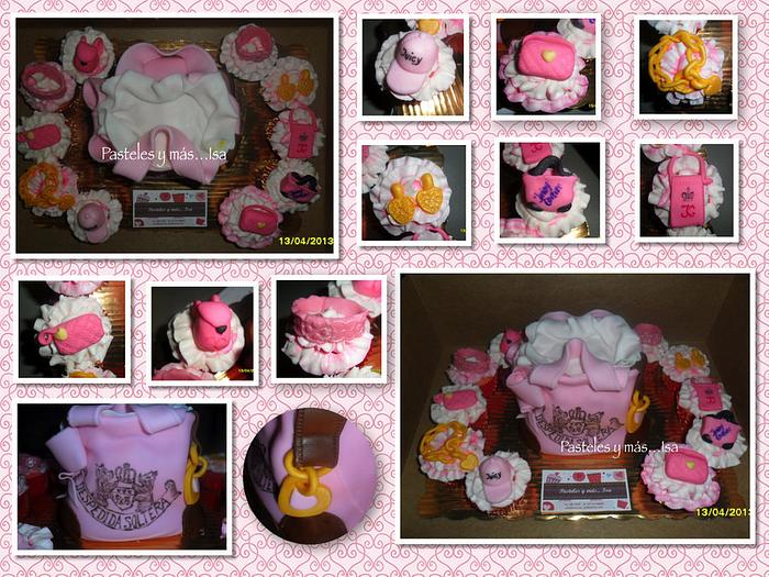 JUICY COUTURE BAG & CUPCAKES BAGS -ACCESORIES
