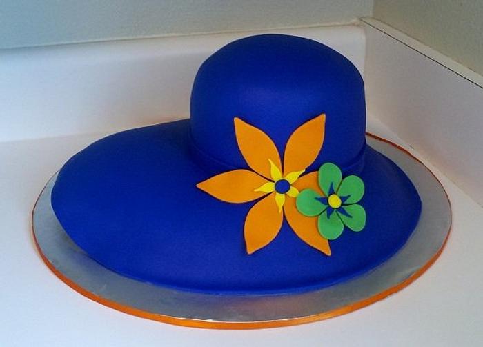 Kentucky Derby Hat Cake