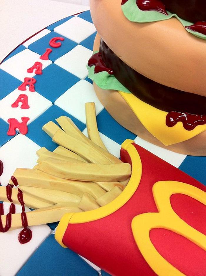Big mac and fries