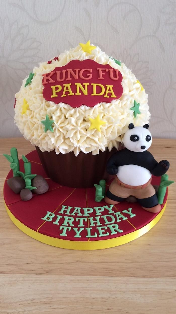 Kung Fu Panda Giant Cupcake