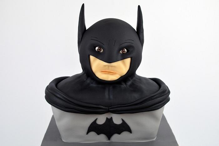 Batman Bust Cake