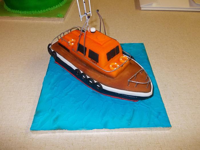 Pilot boat cake