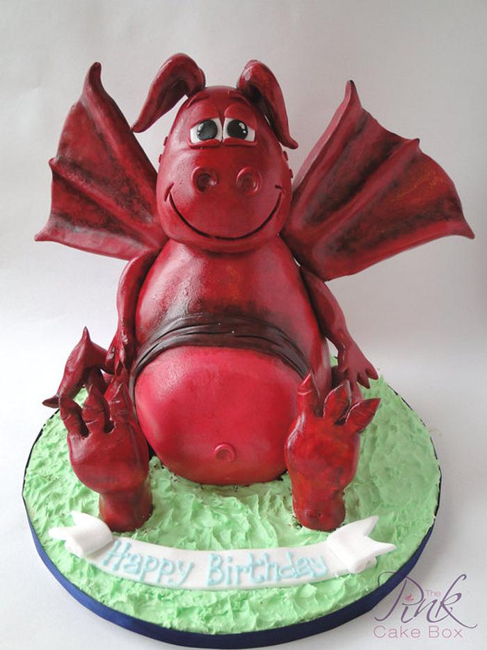 Welsh Dragon Cake