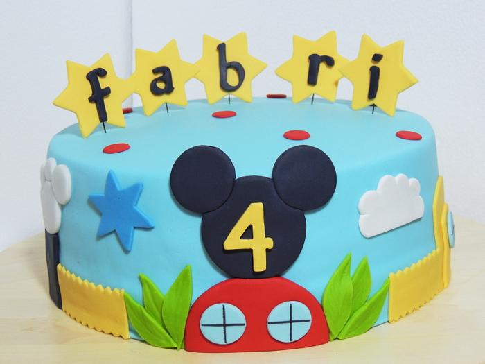 mickey mouses cake