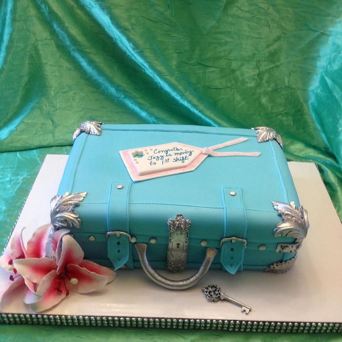 Suitcase, luggage cake