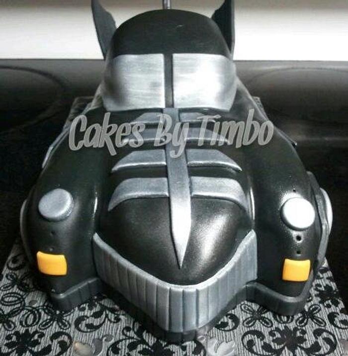 Batman Batmobile Cake!