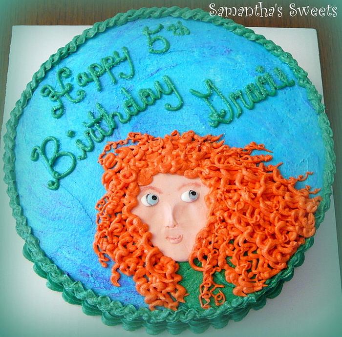 Disney's Brave Birthday Cake