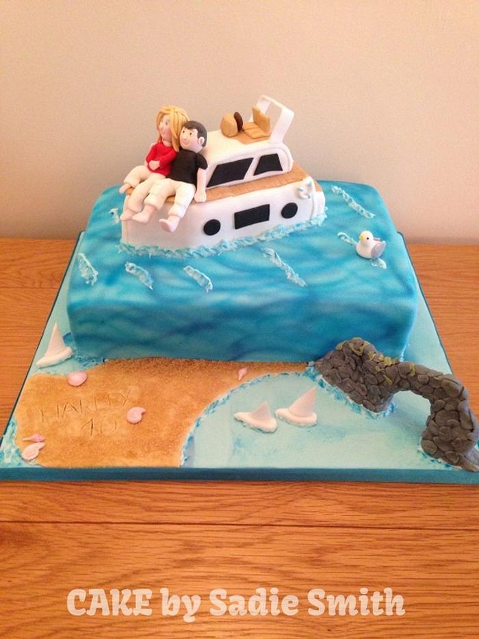 Dorset Coast Cake