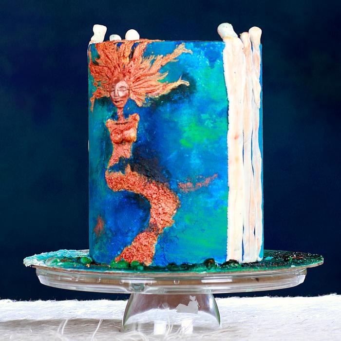 Caker buddies collaboration-The Siren song