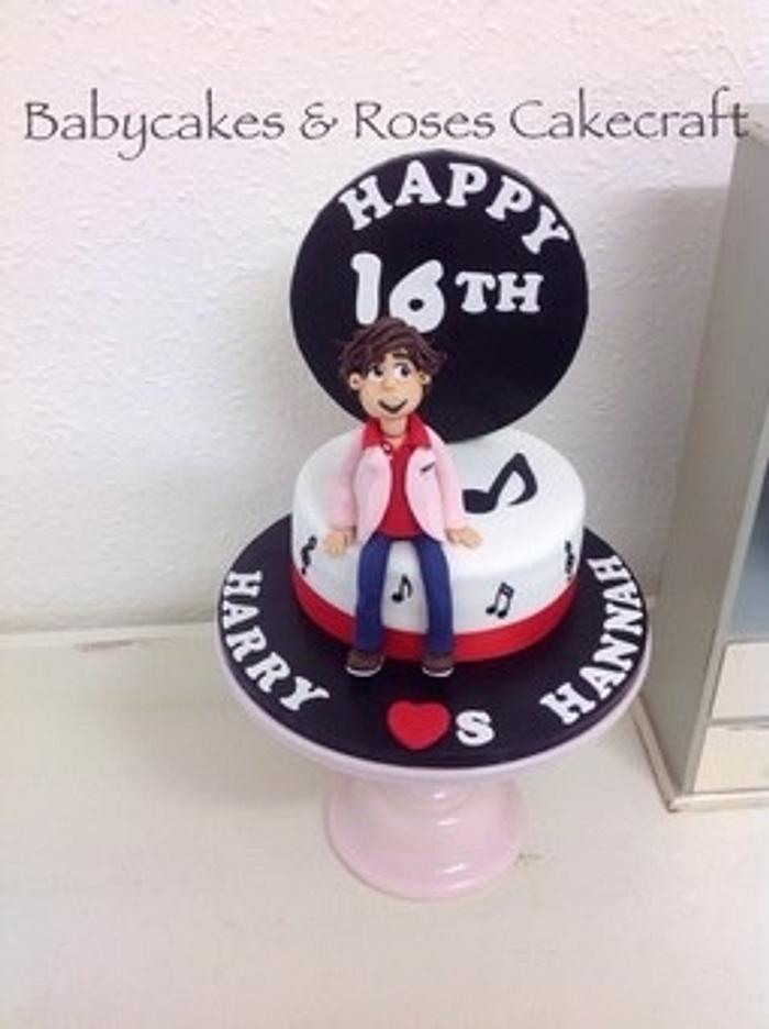 1D Harry Styles Birthday Cake