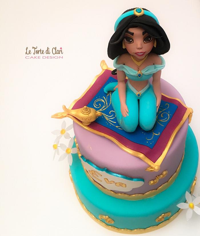 Jasmine cake...flying to Agrabah