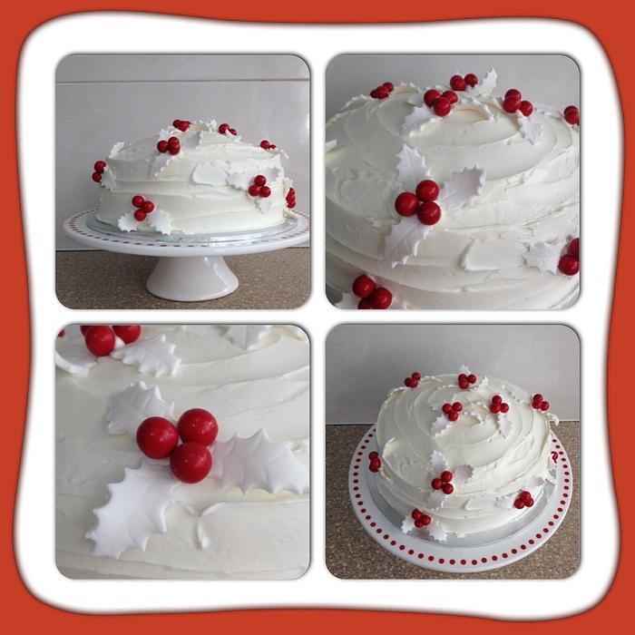 White Holly Cake