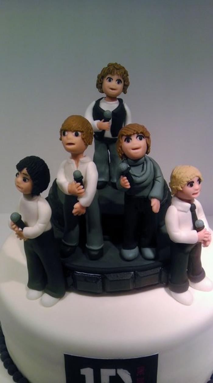 One Direction Boy Band Cake