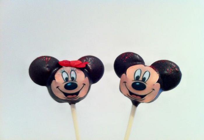 Mickey Mouse Cake Pops