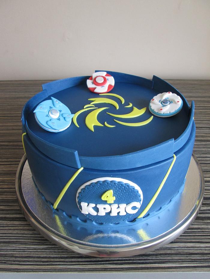 Beyblade Cake