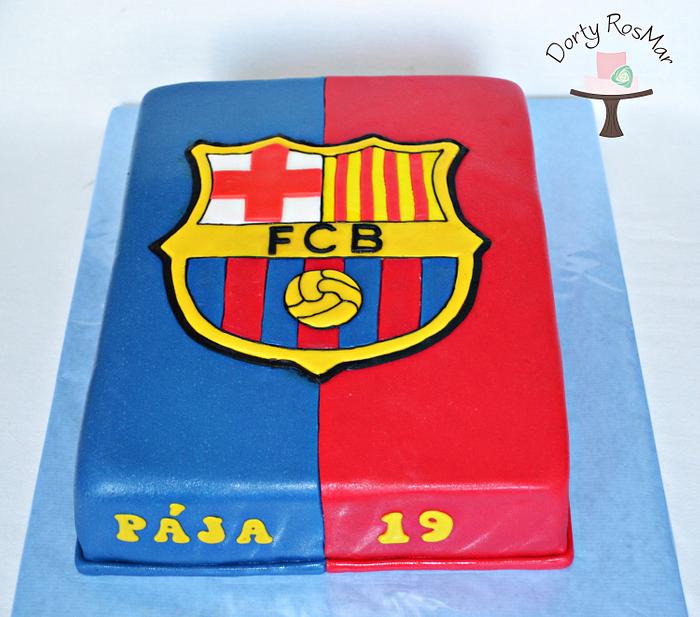 FC Barcelona Cake 