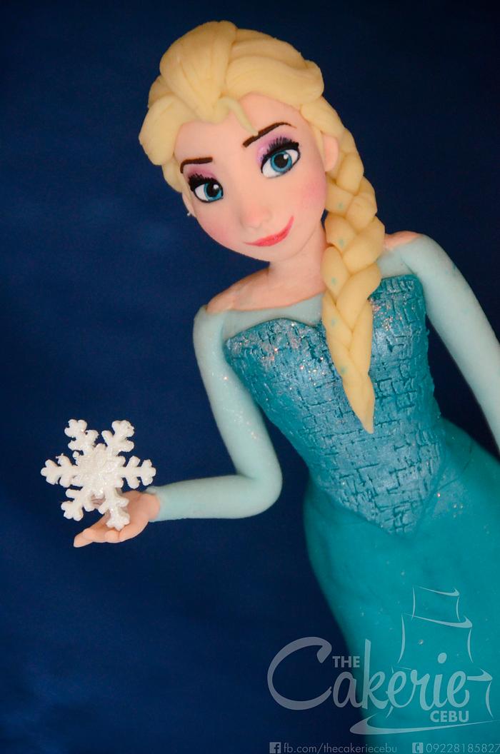 Frozen Elsa Cake Topper